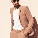 Beige Suit