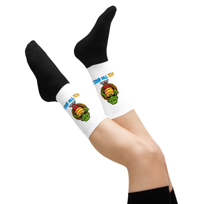 Savvy Turtle Rock The Shell Socks