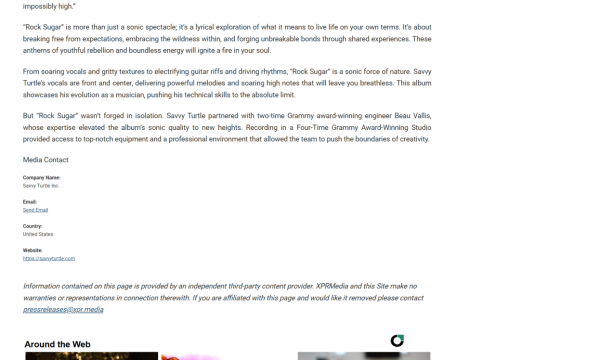 Oregon Family Magazine Screenshot