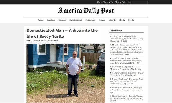 Savvy-Turtle-Featured-On-America-Daily-Post-May-04-2022