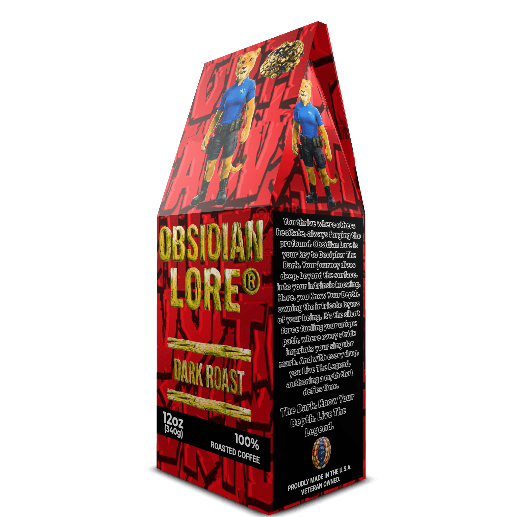 Obsidian Lore® Blend Ground Coffee