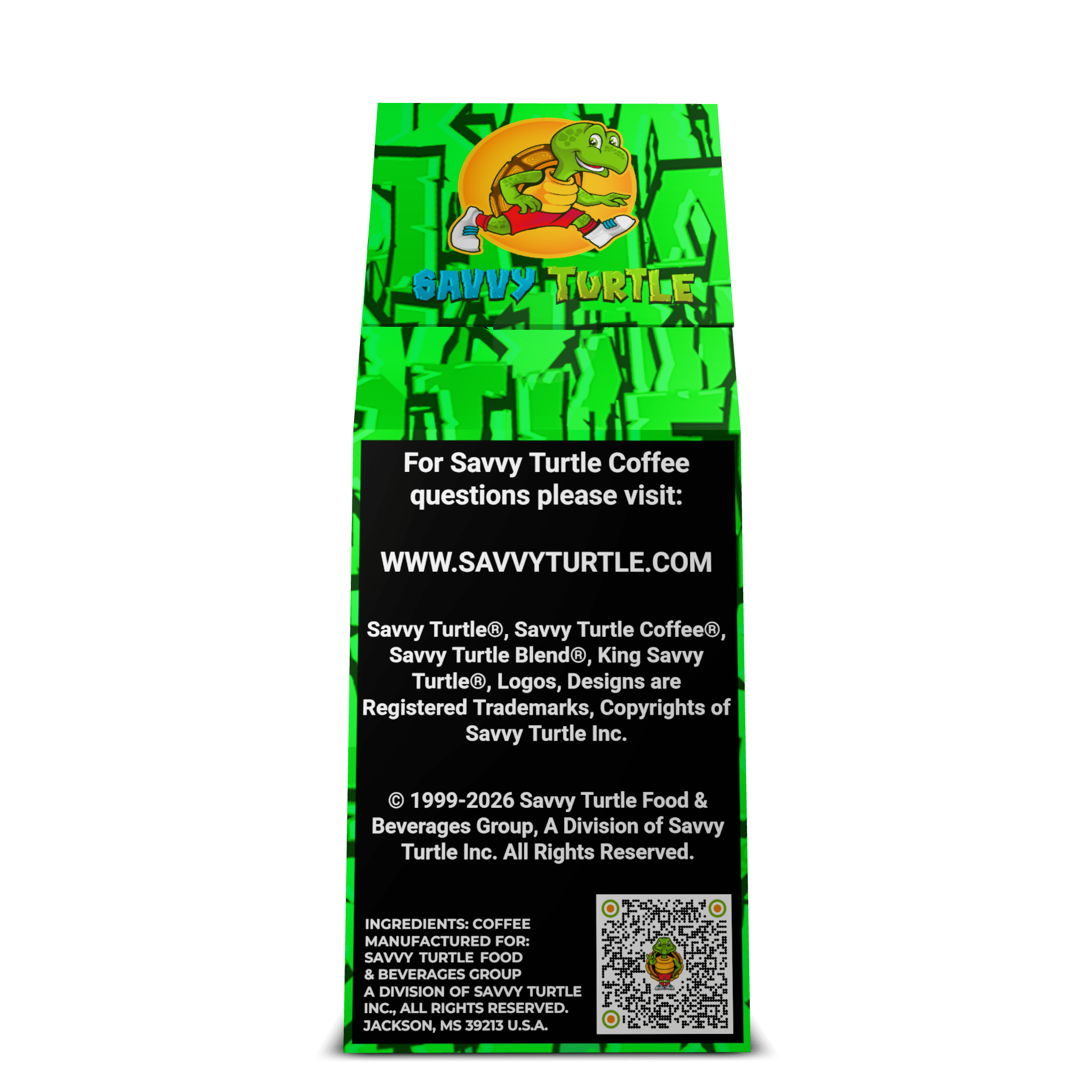 Savvy Turtle® House Blend Whole Bean Coffee