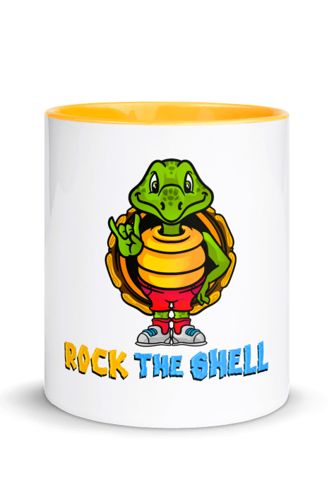 Savvy Turtle® Rock The Shell Chalice Golden Yellow