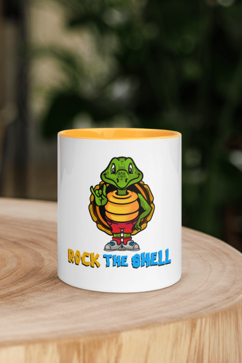 Savvy Turtle® Rock The Shell Chalice Golden Yellow