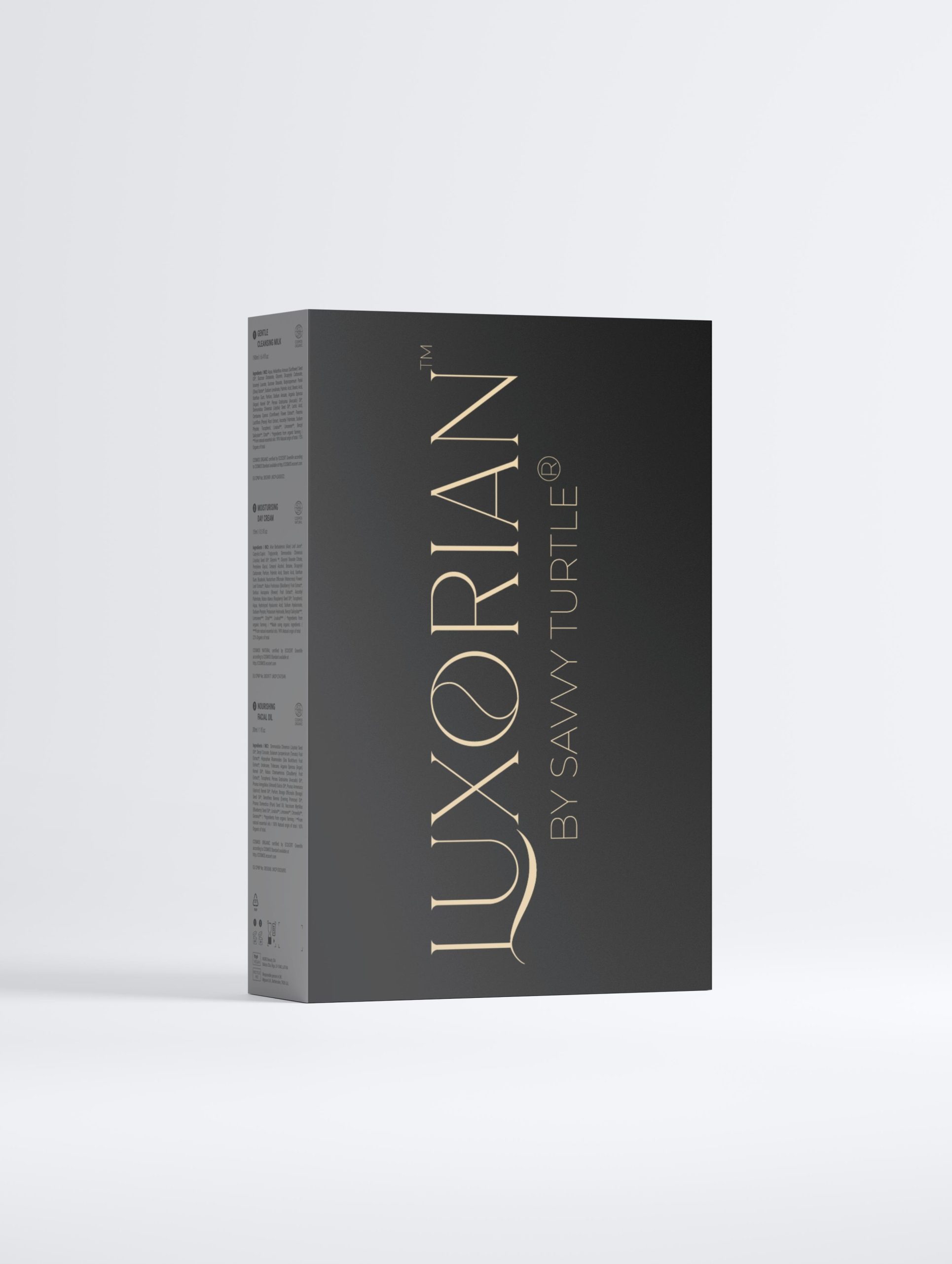 Luxorian™ Glowy Skin Trio Collection Box