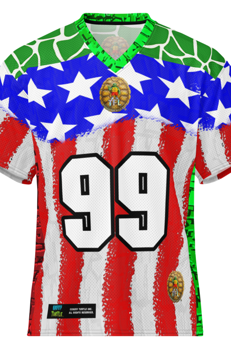 Savvy Turtle Official TFL® Football Jersey - Savvy #99