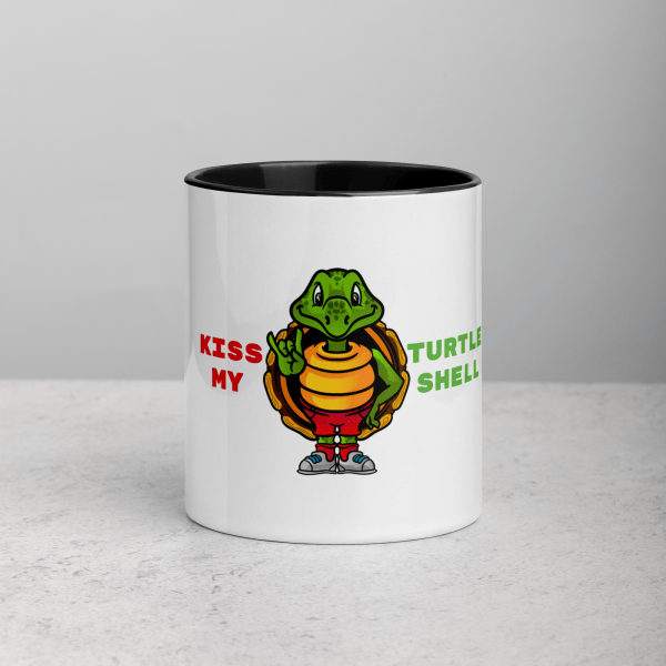 Savvy Turtle® KISS MY TURTLE SHELL Black