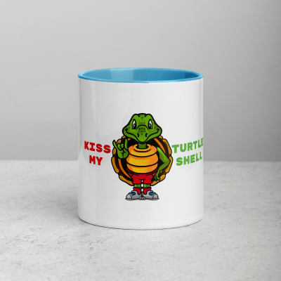 Savvy Turtle® KISS MY TURTLE SHELL Blue