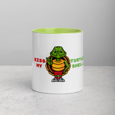 Savvy Turtle® KISS MY TURTLE SHELL Green