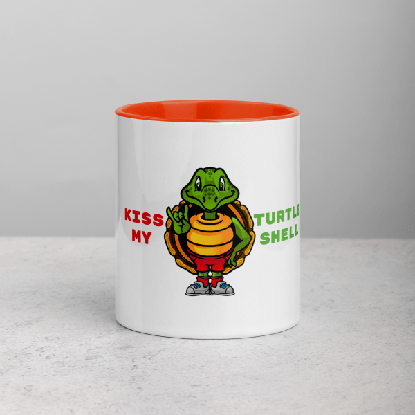 Savvy Turtle® KISS MY TURTLE SHELL Orange