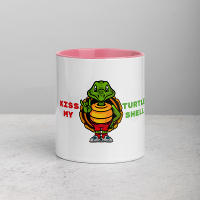 Savvy Turtle® KISS MY TURTLE SHELL Pink
