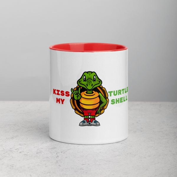 Savvy Turtle® KISS MY TURTLE SHELL Red