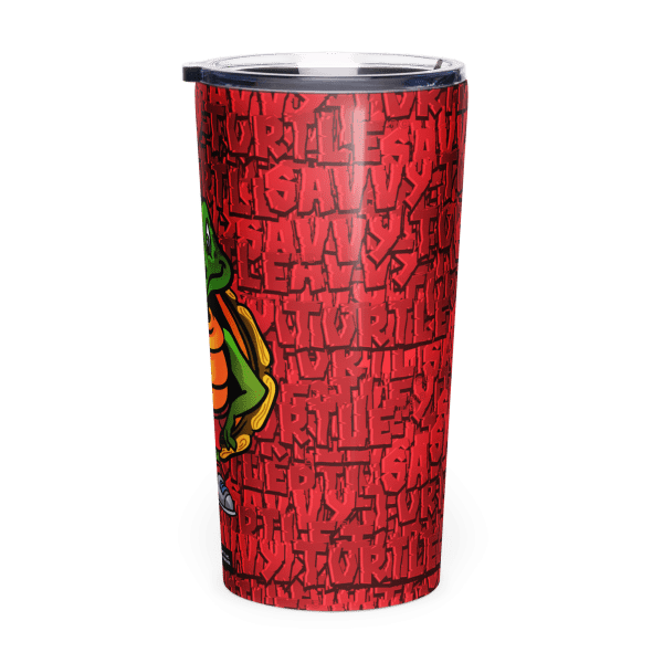 Savvy Turtle® Rock On Tumbler Red