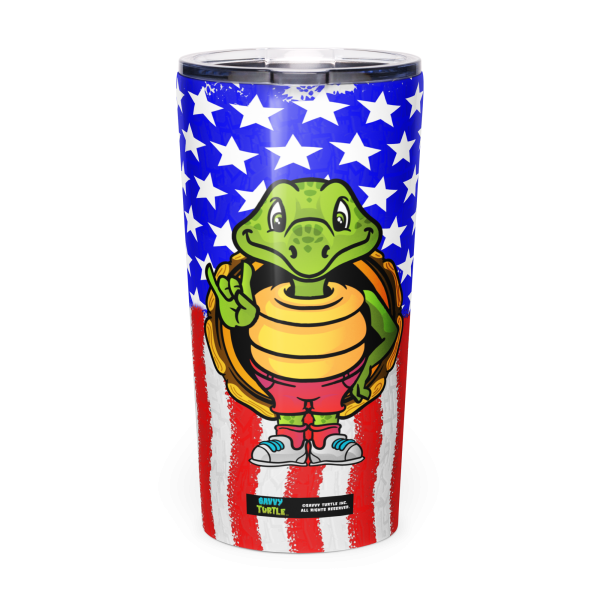 Savvy Turtle® Rock On Tumbler American Speshell