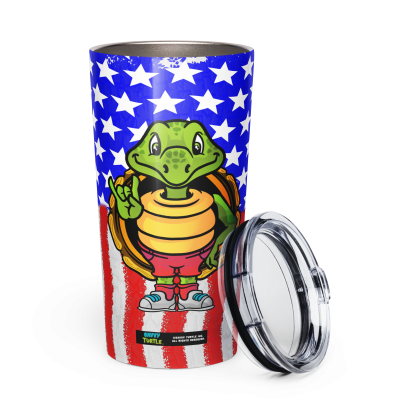 Savvy Turtle® Rock On Tumbler American Speshell