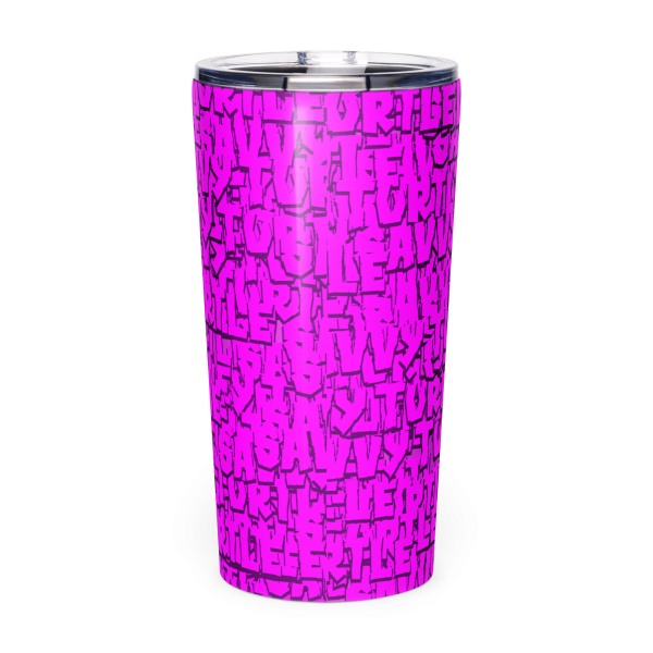 Savvy Turtle® Rock On Tumbler Pink