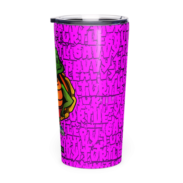 Savvy Turtle® Rock On Tumbler Pink