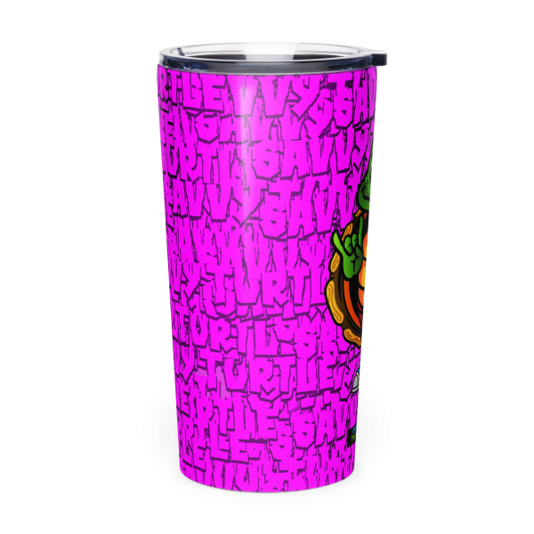 Savvy Turtle® Rock On Tumbler Pink