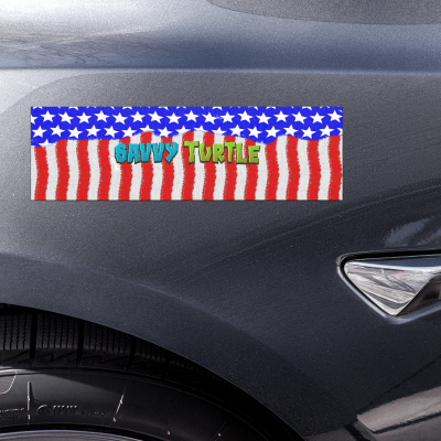 Savvy Turtle® American Speshell Auto Magnet