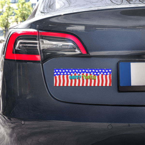 Savvy Turtle® American Speshell Auto Magnet