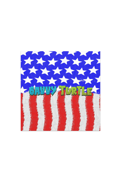 Savvy Turtle® American Speshell Auto Magnet