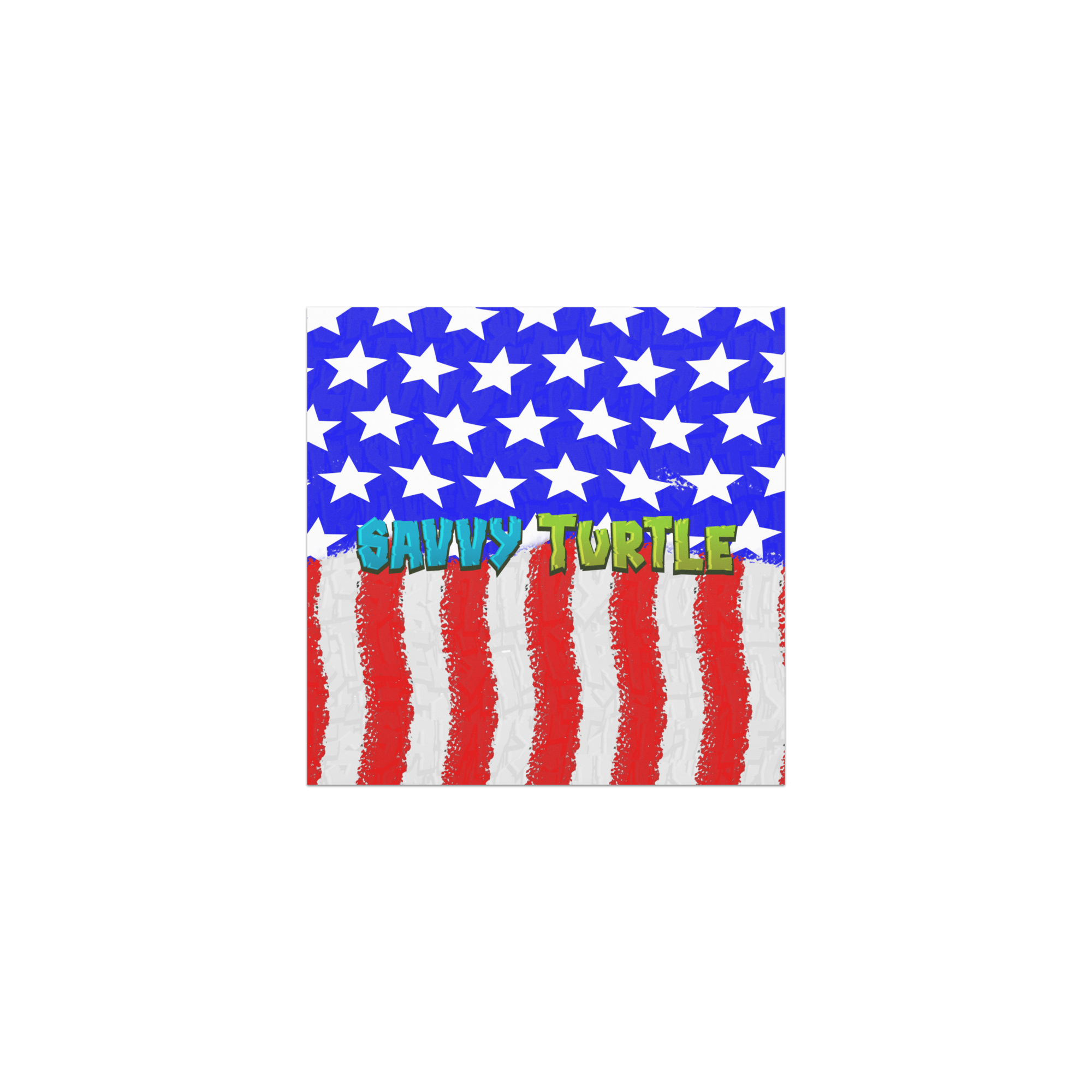 Savvy Turtle® American Speshell Auto Magnet