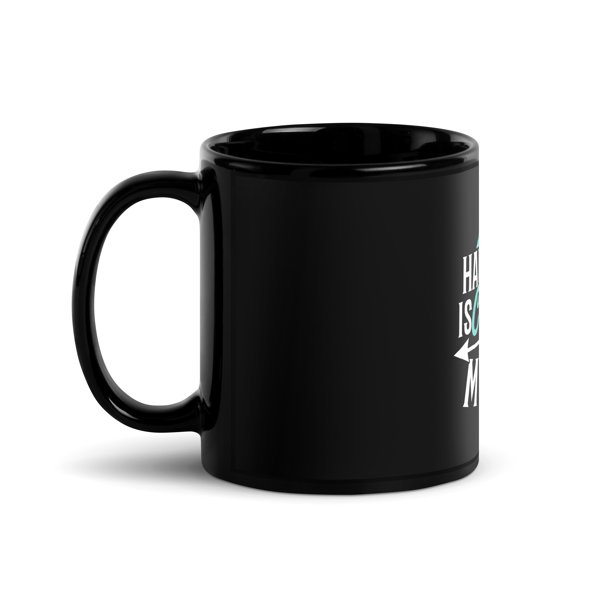 Happiness Is Camping With My Dog Coffee Mug
