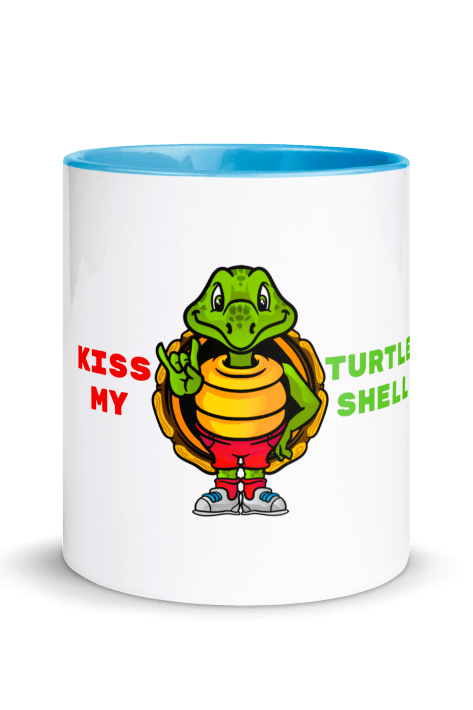 Savvy Turtle® KISS MY TURTLE SHELL Blue