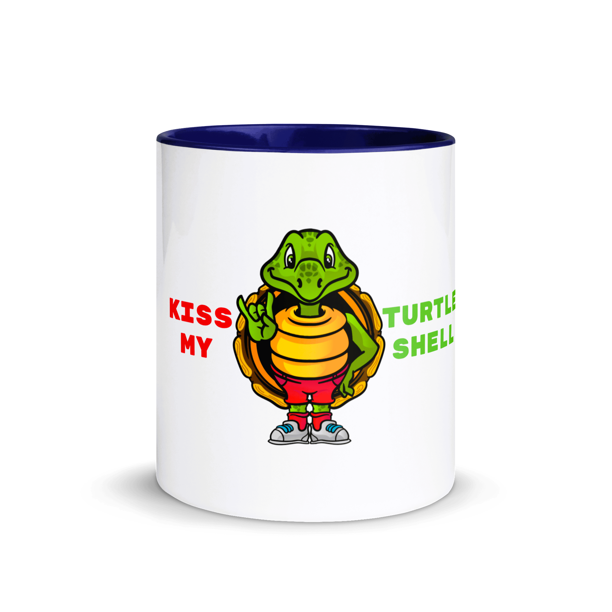 Savvy Turtle® KISS MY TURTLE SHELL Dark Blue