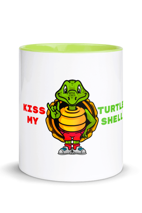 Savvy Turtle® KISS MY TURTLE SHELL Green