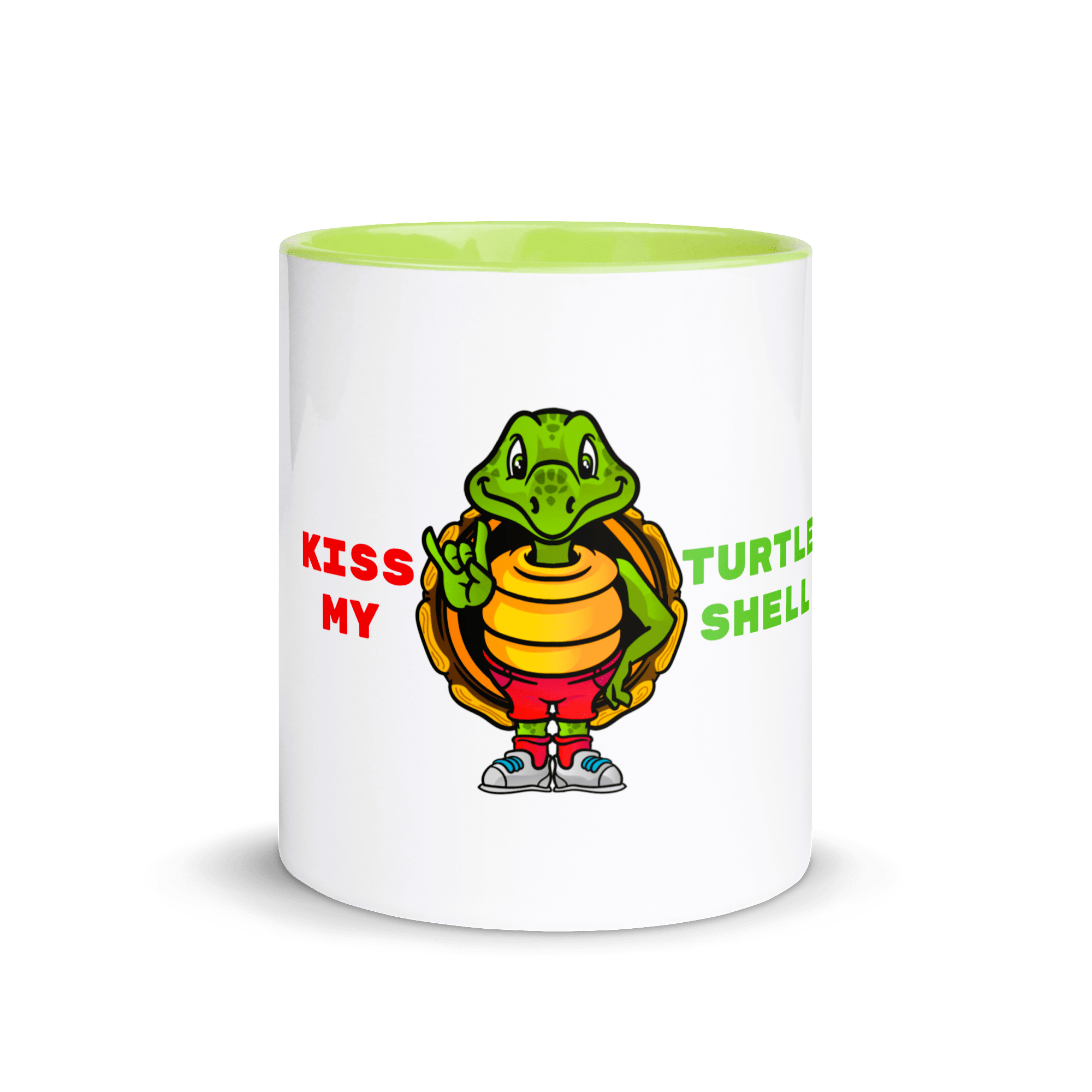 Savvy Turtle® KISS MY TURTLE SHELL Green