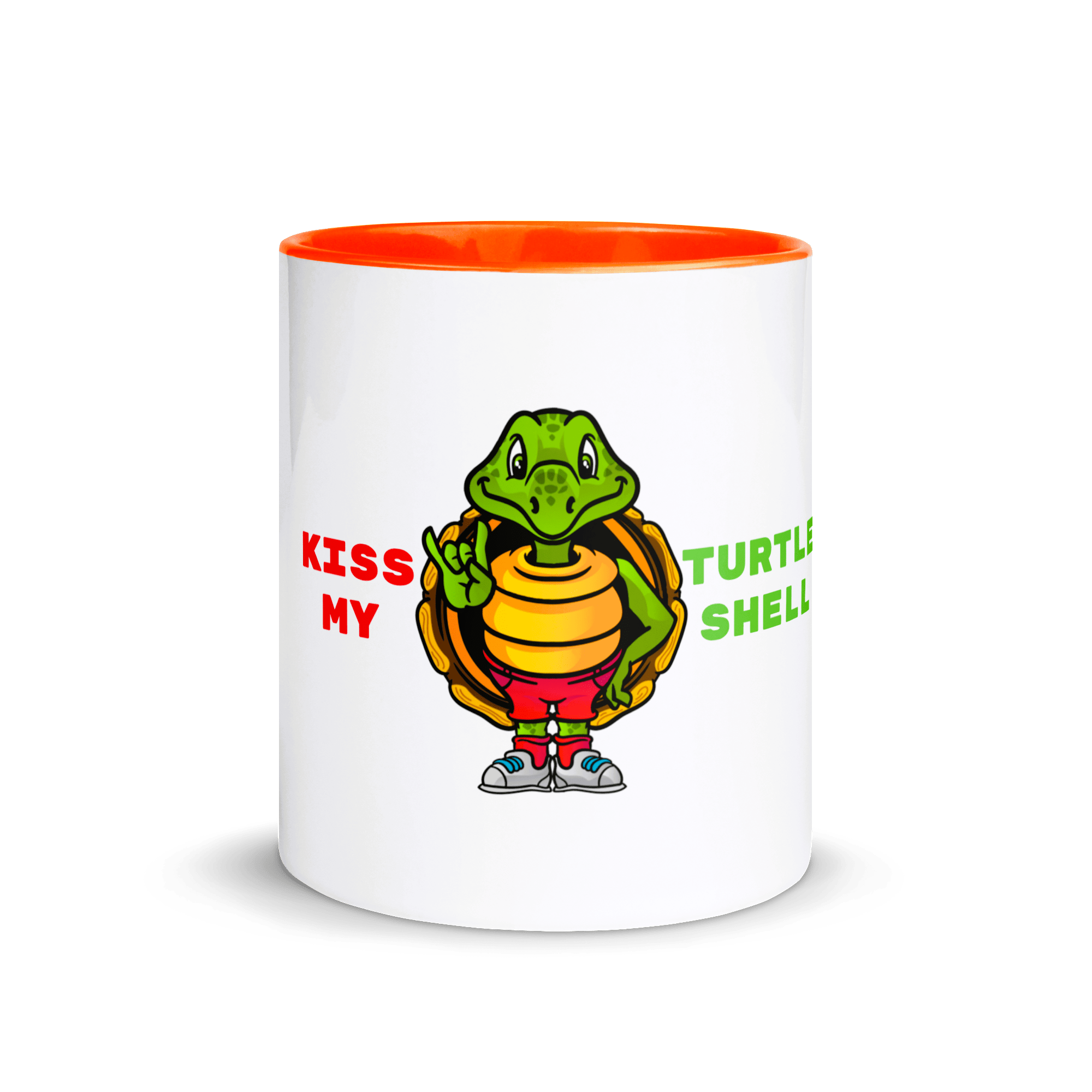 Savvy Turtle® KISS MY TURTLE SHELL Orange