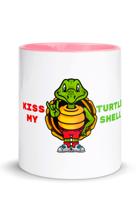 Savvy Turtle® KISS MY TURTLE SHELL Pink