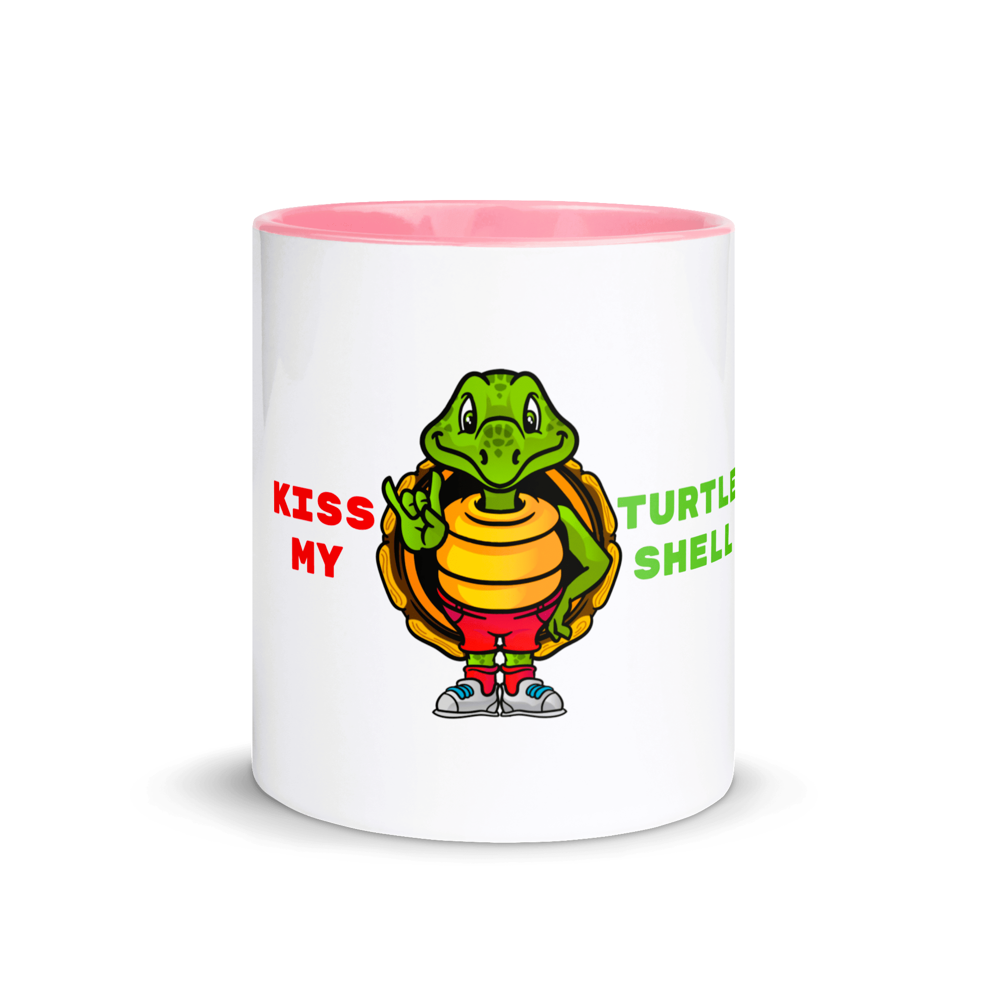 Savvy Turtle® KISS MY TURTLE SHELL Pink