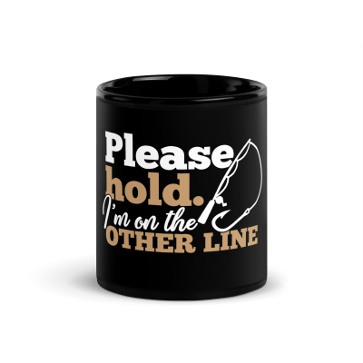 Please Hold Im On The Other Line Coffee Mug