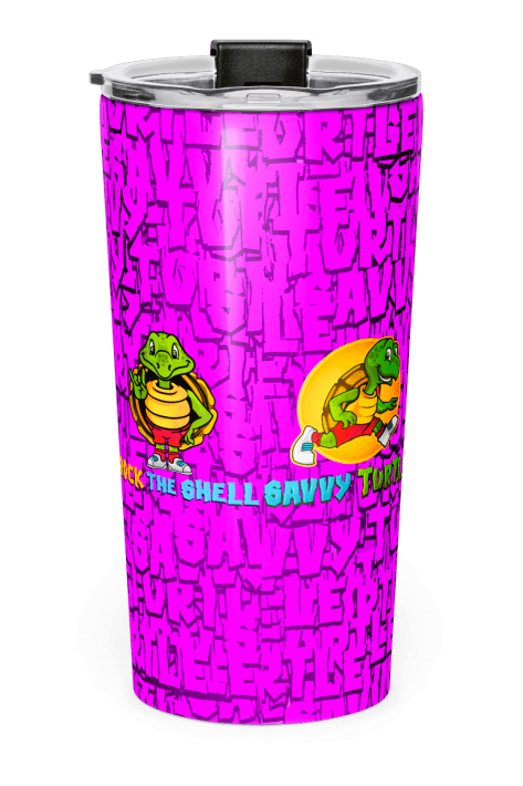 Savvy Turtle® Rock On® Pink Tumbler