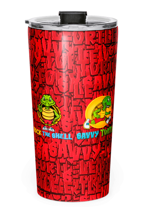 Savvy Turtle® Rock On® Red Tumbler