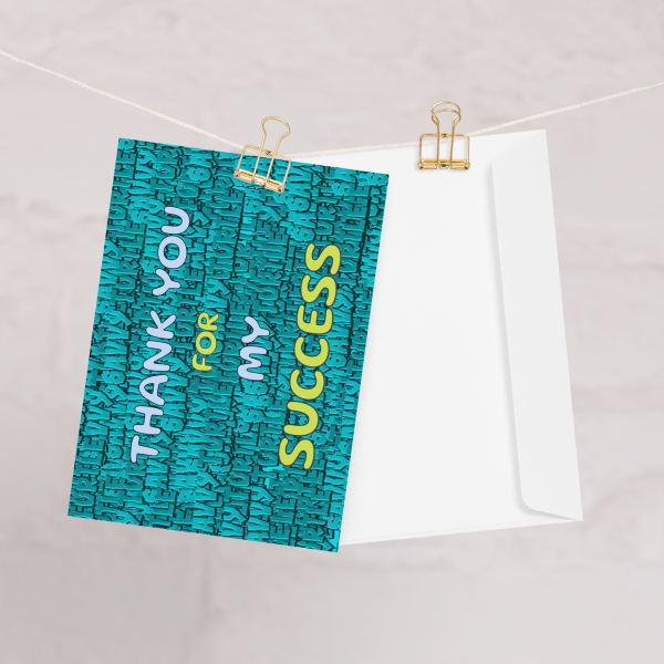 Savvy Turtle® Thank You Card