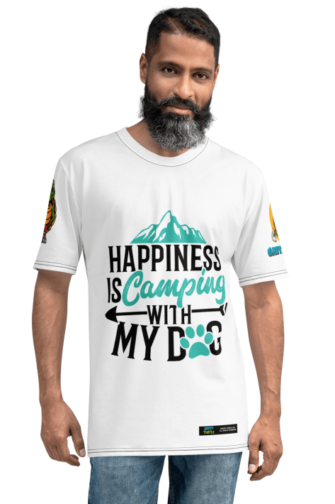 Happiness Is Camping With My Dog