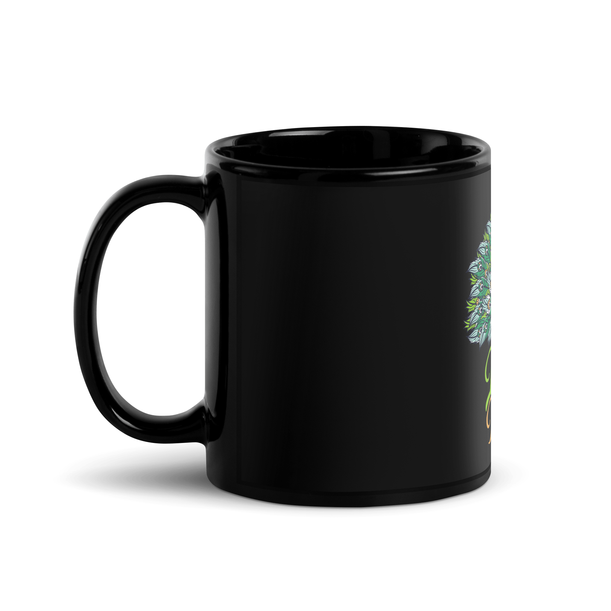 Pretty As A Peacock Coffee Mug