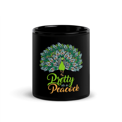 Pretty As A Peacock Coffee Mug
