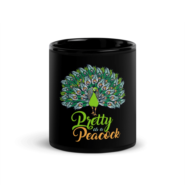 Pretty As A Peacock Coffee Mug