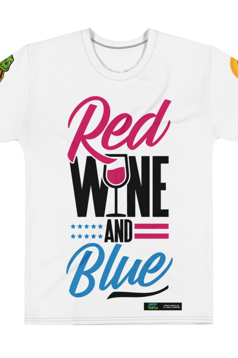 Red Wine And Blue
