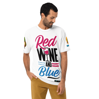 Red Wine And Blue