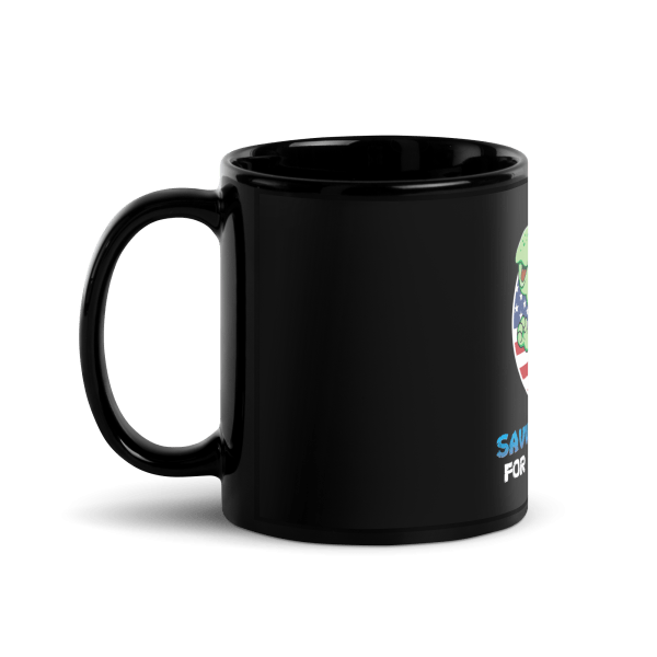 Savvy Turtle For President Vintage Coffee Mug