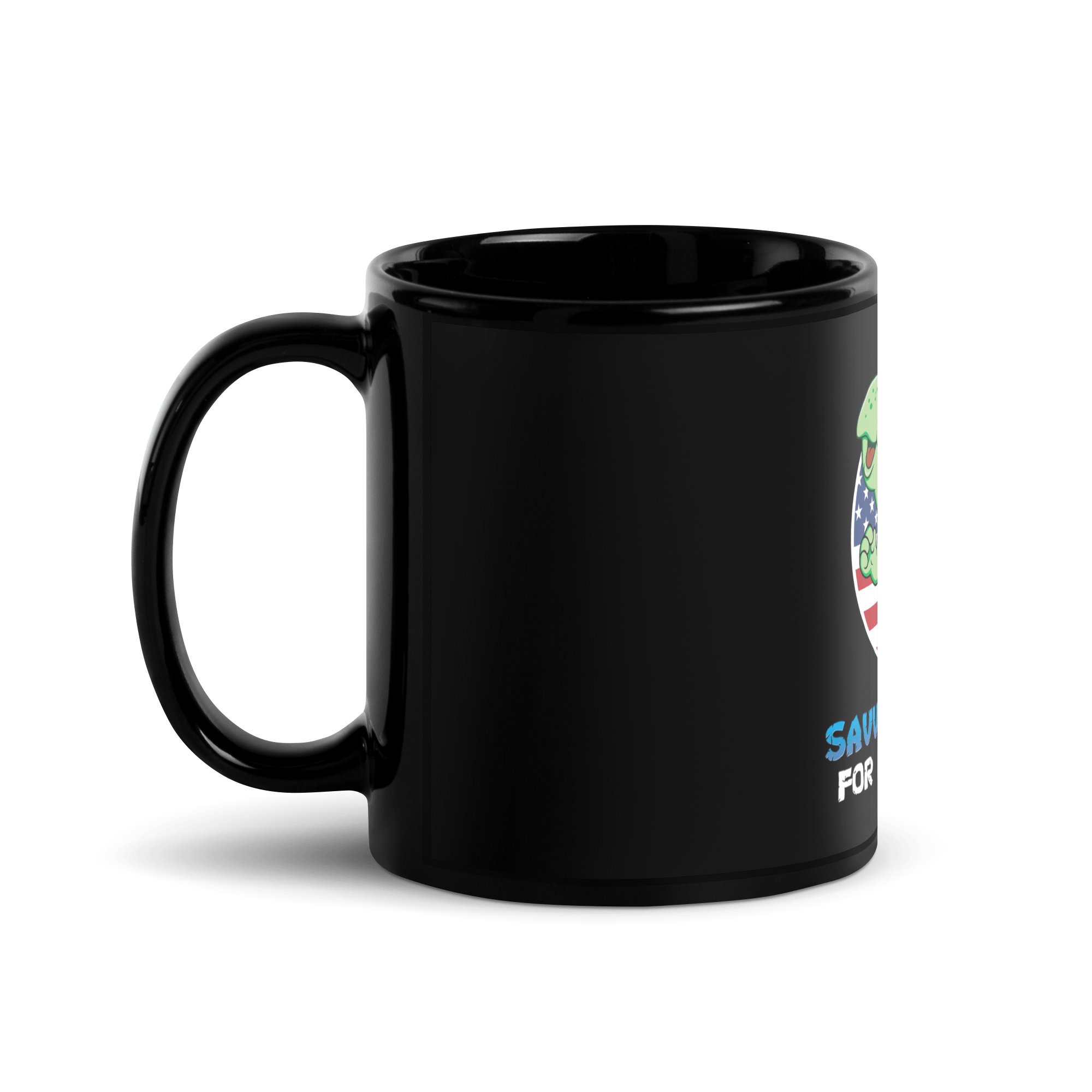 Savvy Turtle For President Vintage Coffee Mug