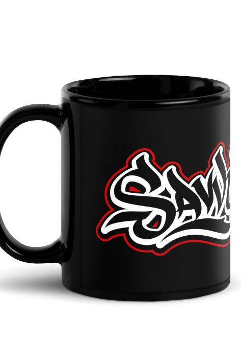 Savvy Turtle Graffiti Coffee Mug
