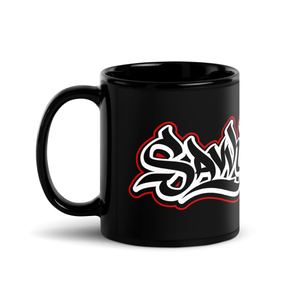 Savvy Turtle Graffiti Coffee Mug