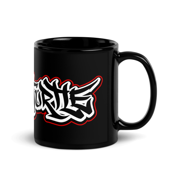 Savvy Turtle Graffiti Coffee Mug