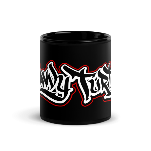 Savvy Turtle Graffiti Coffee Mug